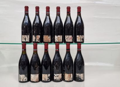 ASSORTIMENT DE 12 BOUTEILLES 1995 Domaine...