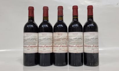 5 B DOMAINE DE CHEVALIER Rouge 1983 CC Graves...