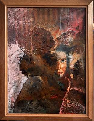 SOLER Jorge (born 1946-)

Golden dream, 1989,

Hst...