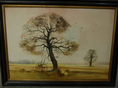 BERTRAN André (1929-2003)

Paysage automnal

huile...