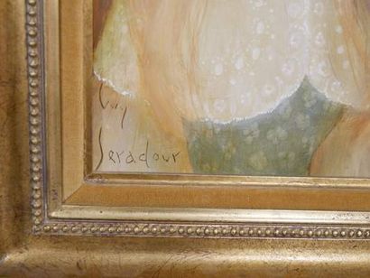 SERADOUR Guy (1922 - 2007)

Portrait of a...