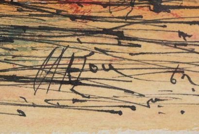CARZOU Jean (1907-2000)

Palm trees by the...
