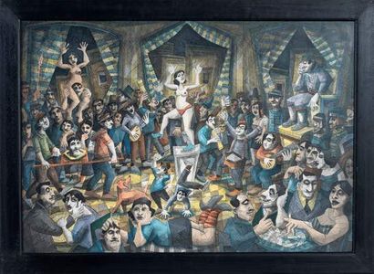 ENRIGHT Ronaldo (born 1960)

The cabaret,

Drawing...