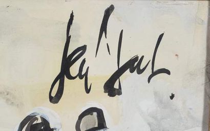 GEN PAUL (1895-1975)

Le violoniste,

Aquarelle...