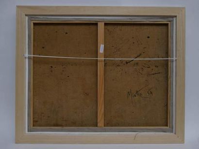 MIOTTE Jean (1926 - 2016)

Composition 1954,

Hst...