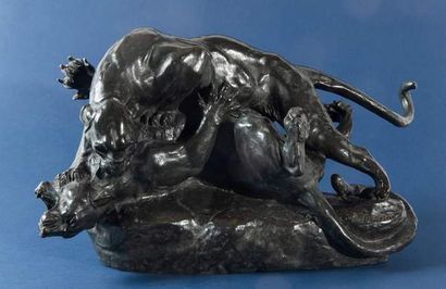 MASSON Clovis Edmond (1838 - 1913)

Panther...
