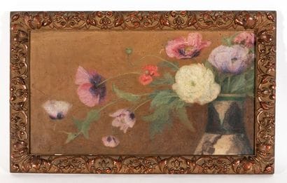 Virgine YMART (1864-1953)	

Pavots,

Huile...