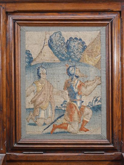 
Cathèdre en chêne style Renaissance (dossier...