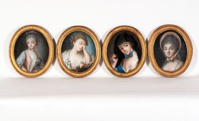 École française de la fin du XVIIIe siècle,

Portraits...