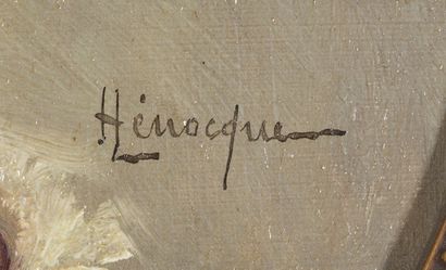 HENOCQUE Narcisse (1879-1952)

Roses et marguerites,

Hsc...