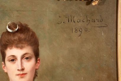 Jules Louis MACHARD (1839-1900)

Jeune femme...
