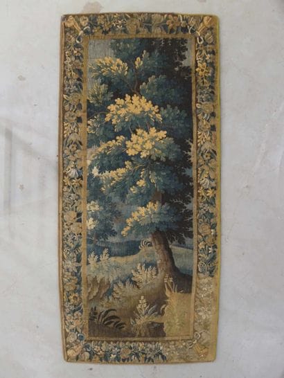 Elément de tapisserie ou portière à décor...