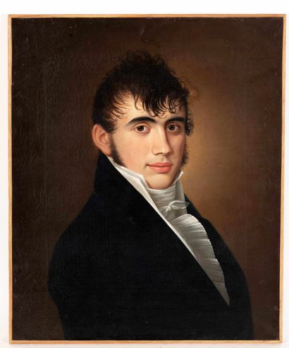 Ecole française du XIXe siècle,

Portrait...