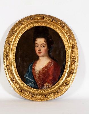 Ecole du XVIIIe siècle,

Portrait en ovale...