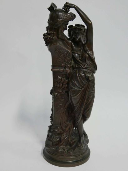 Albert- Ernest CARRIER-BELLEUSE (1824-1887)

Bacchante

Modèle...
