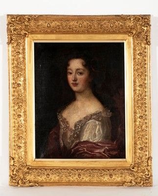 Ecole du XVIIIe siècle, 

Portrait d'élégante...