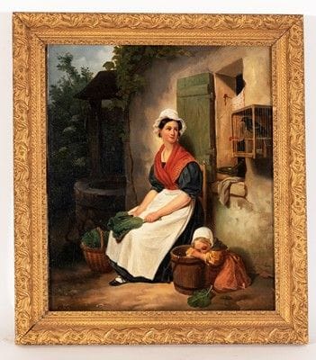 École française du XIXe siècle,

Jeune femme...