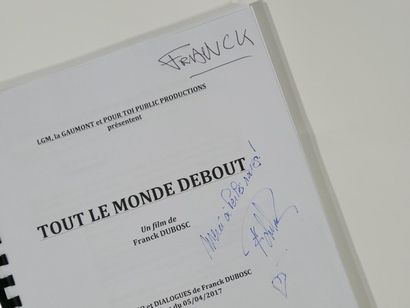 DUBOSC Franck

Tapuscrit du film de Franck...