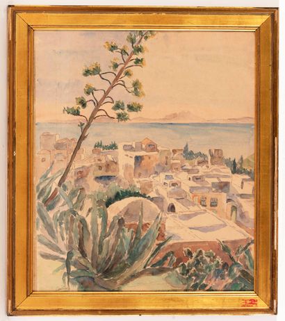 ECOLE MODERNE

Sidi Bou Said,

Aquarelle,...