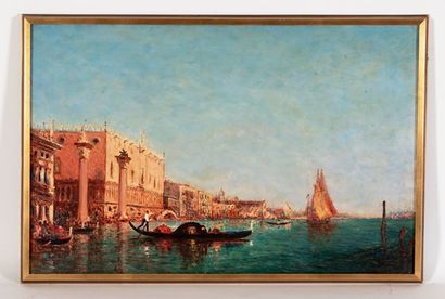 PETIT Alexandre

Vue de Venise,

Hst non...