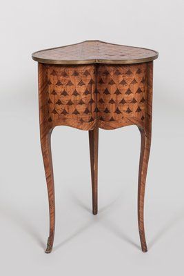 Table of living room out of wooden veneer...