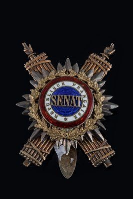 French senator badge of the IIIrd Republic...