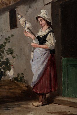 SERVIN J.
Peasant women,
Pair of Hsp end...
