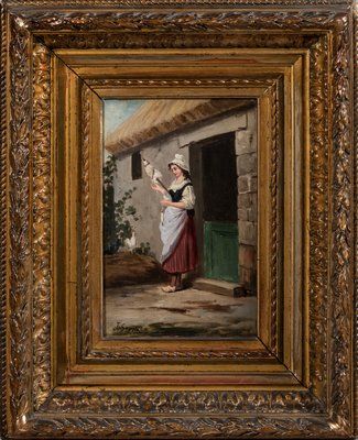 SERVIN J.
Peasant women,
Pair of Hsp end...