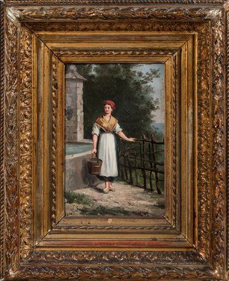 SERVIN J.
Peasant women,
Pair of Hsp end...