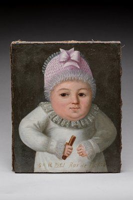 French school around 1800,
Portrait of a...