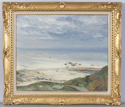 SEBIRE Gaston (1920 - 2001)
Seaside,
Hst...