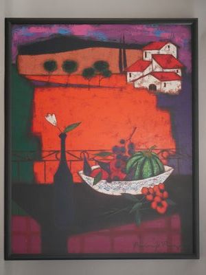 BONAFE Roger (born in 1932)
White flower,...