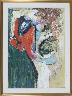 Bernard LORJOU (1908-1986)
Homme au cri,
Gouache...