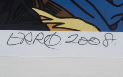 ERRO Gudmundur (born 1932)
Fresco,
Serigraph...