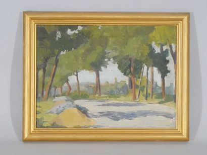 DUSSOUR Louis (1905 - 1986) 
Set of 3 paintings...