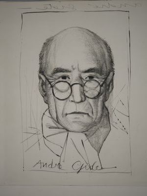 André Gide, deux portraits.
Eau-forte sur...