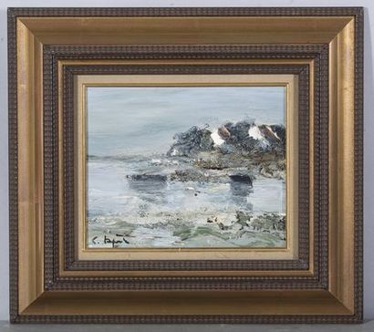 LAPORTE Georges (1926 - 2000)
Paysage gris...