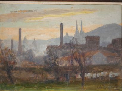 JAFFEUX Charles
Vue de Clermont-Ferrand avec...