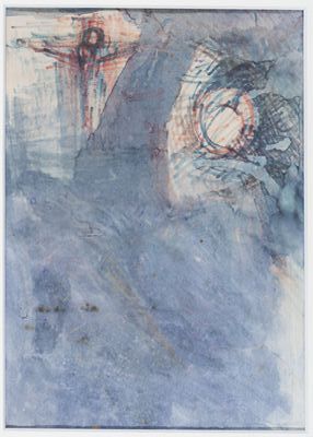 DORA MAAR (1907 - 1997)
Christ en croix,
aquarelle,...