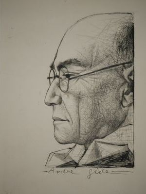 André Gide, deux portraits.
Eau-forte sur...