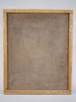 DOGARTH (20th century)
Painting on wood panel...