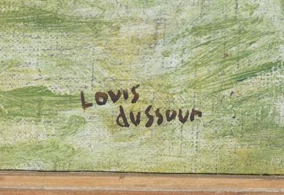 DUSSOUR Louis (1905 - 1986)
View of the Tobacco...