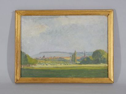 DUSSOUR Louis (1905 - 1986) 
Set of 3 paintings...