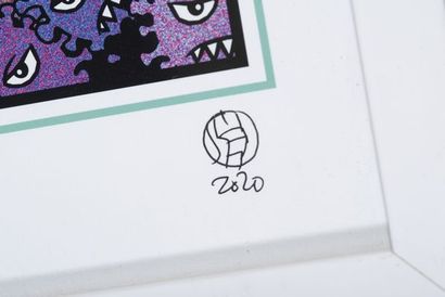 SPEEDY Graphito, 
On the seat,
Serigraph...