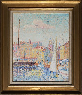 CANU Yonne (1921 - 2008)
White Sail in Saint...