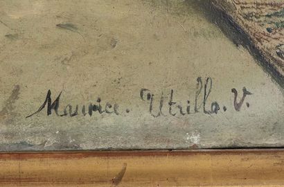 UTRILLO Maurice (1883 - 1955)
Rue des Saules,...