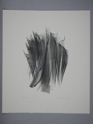 HANS HARTUNG (1904-1989)
Untitled. 
Lithograph...