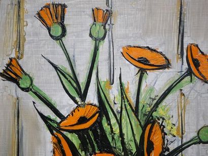 BUFFET Bernard (1928 - 1999)
Bouquet de Soucis,...