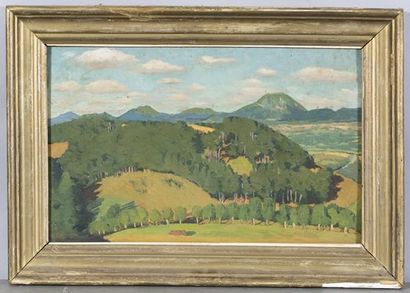 DUSSOUR Louis (1905 - 1986) 
Set of 3 paintings...