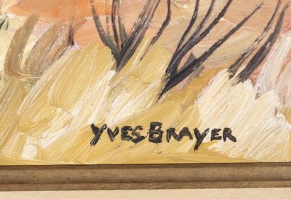 BRAYER Yves (1907-1990)
Le chemin au Printemps,
Hst...